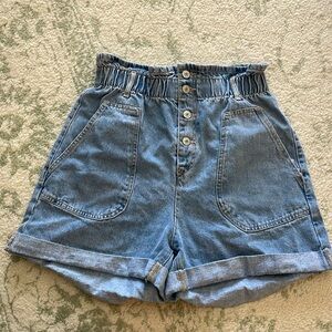 Breath of Youth Vintage Style Denim Shorts